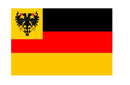 GERMAN CONFEDERATION 1815-1866 FLAG