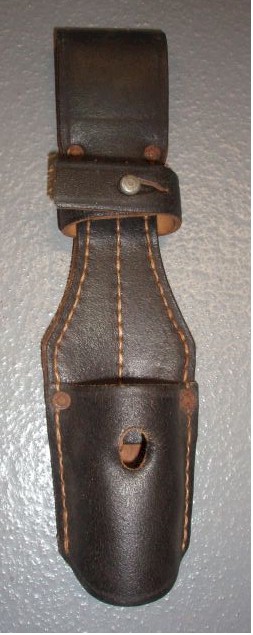 GERMAN BLACK LEATHER LATE PRODUCTION FROG WWII