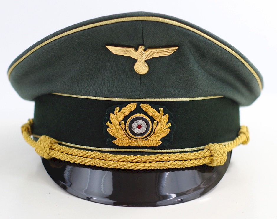 GERMAN ARMY GENERAL VISOR CAP