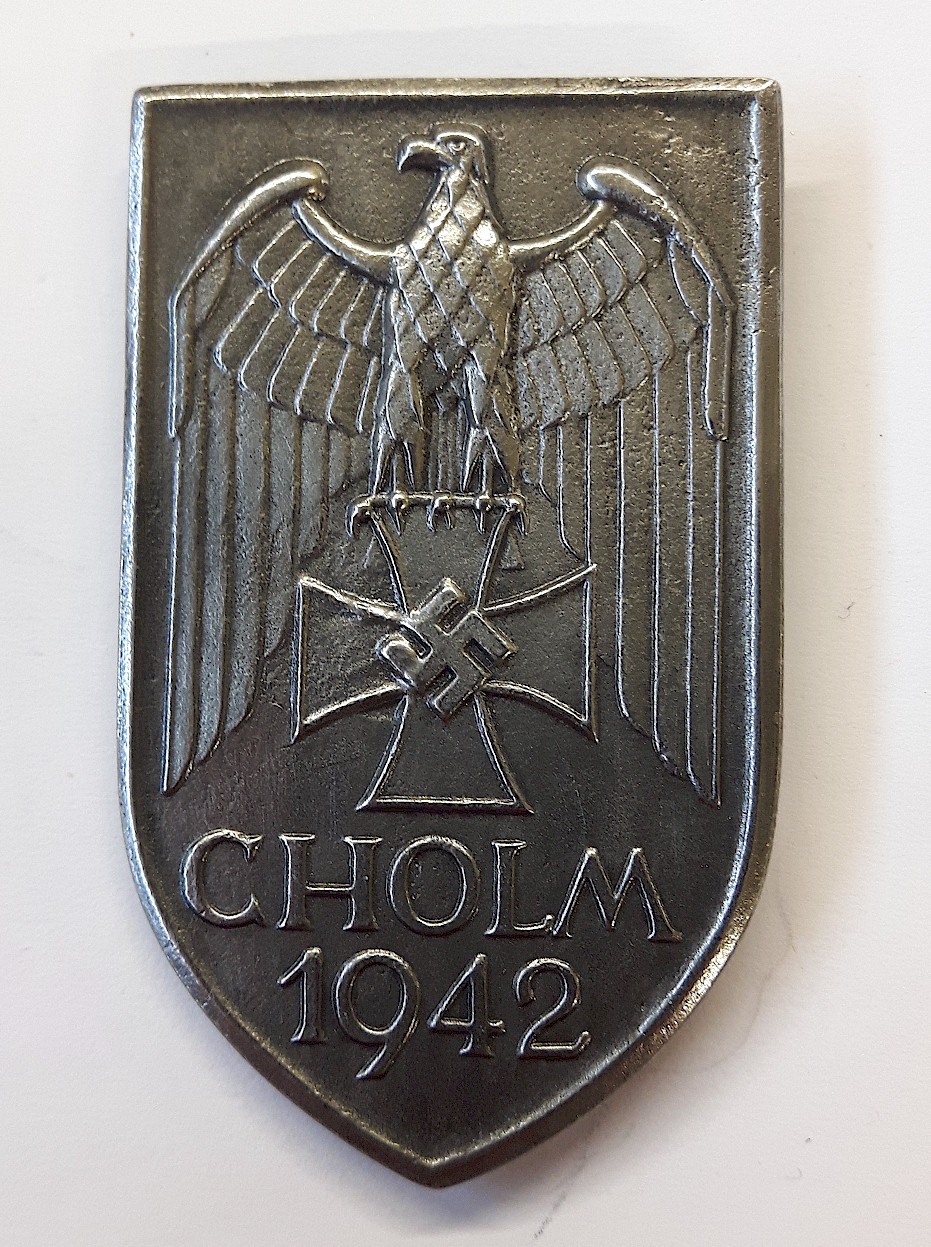 GERMAN CHOLM SHIELD - WW2