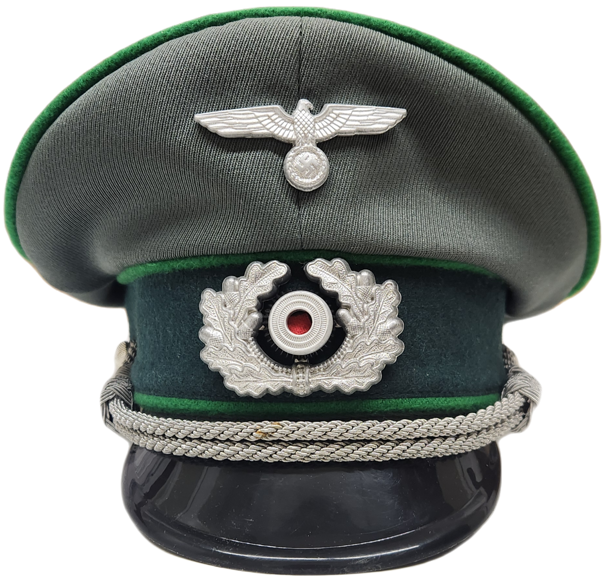 GERMAN HEER OFFICER VISOR CAP