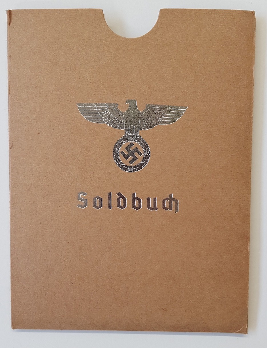 GERMAN HEER SOLDBUCH  COVER