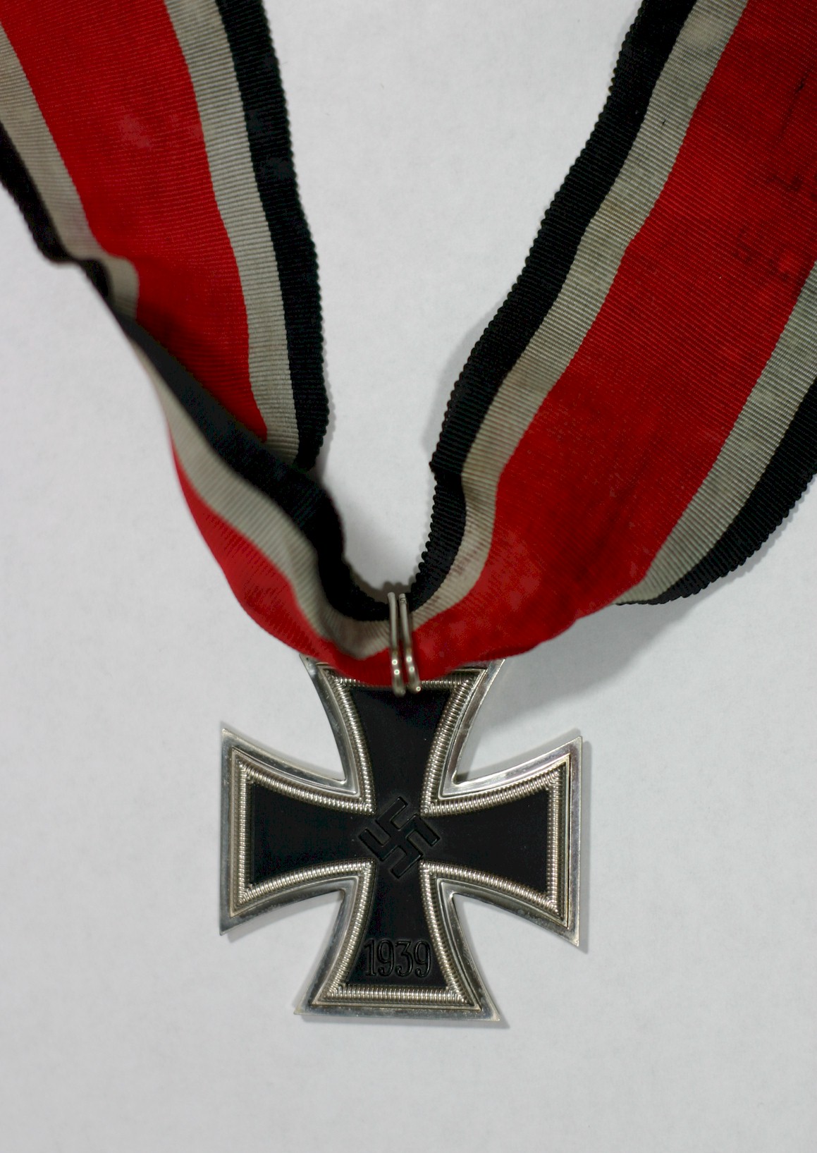 GERMAN ww2 KNIGHTS CROSS TO THE IRON CROSS WITH RIBBON Marked L/19