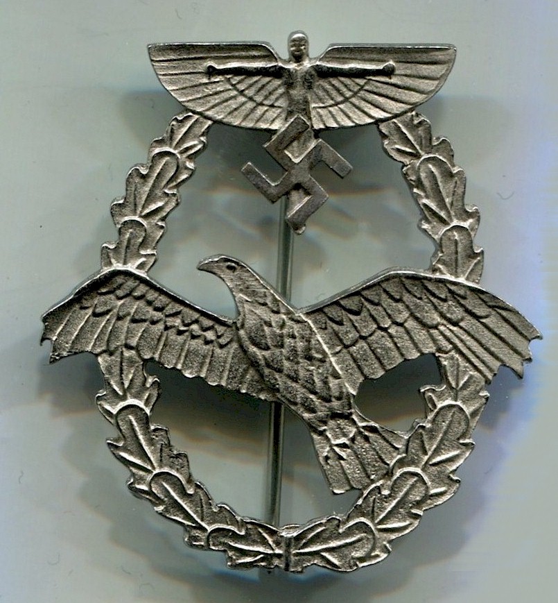 GERMAN N.S.F.K. PILOT BADGE Type 1
