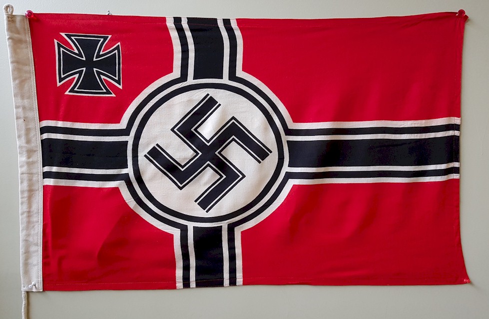 GERMAN NAZI BATTLE FLAG Cotton