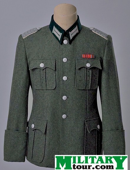 German WW2 Officer M36 Wool Combat Tunic