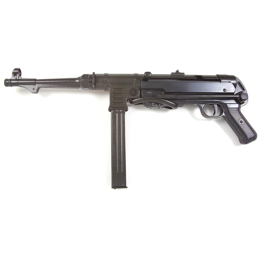 WW11 GERMAN SCHMEISSER MP 40 MACHINE GUN - NON-FIRING REPLICA