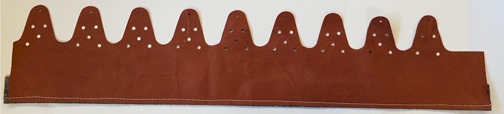 GERMAN WW2 PIG SKIN LEATHER FOR M40 AND M42 LINER
