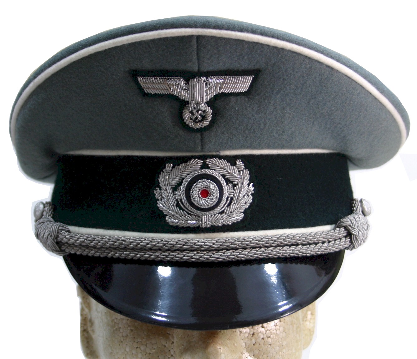 Reproduction ww2 shop german visor caps