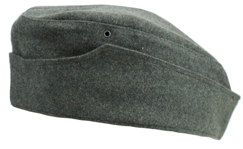GERMAN WW2 M38 SIDE CAP  FIELD GREY WOOL 