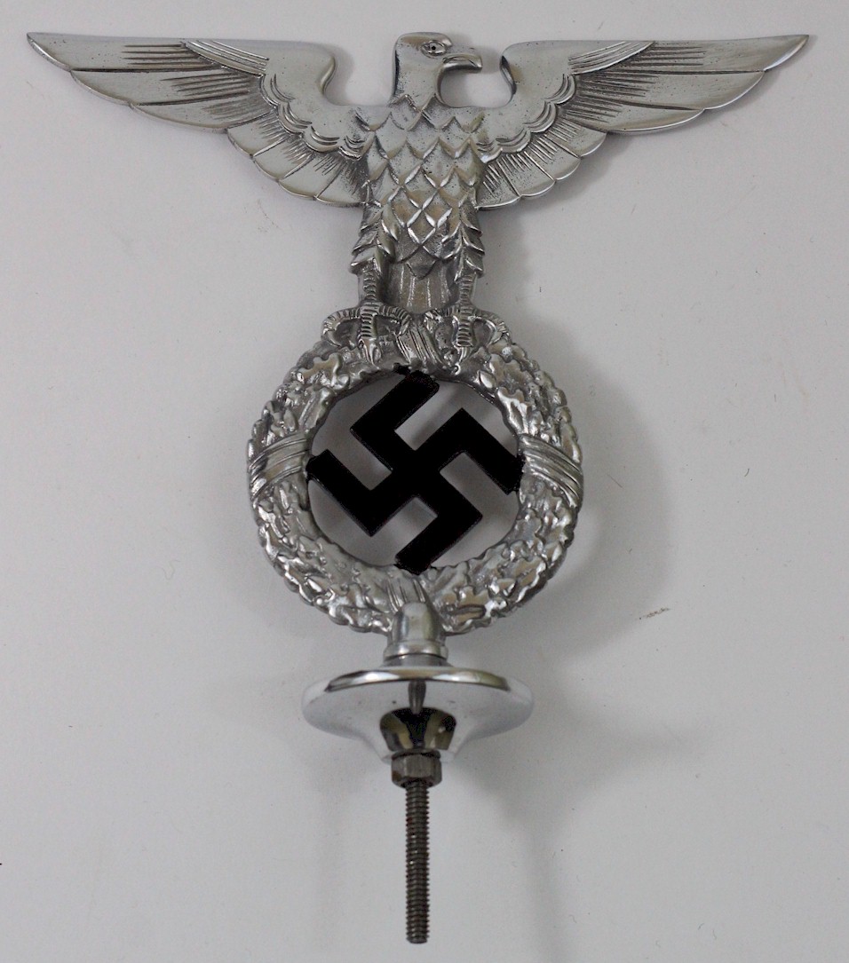 GERMAN WW2 NSDAP PARTY FLAG POLE TOP