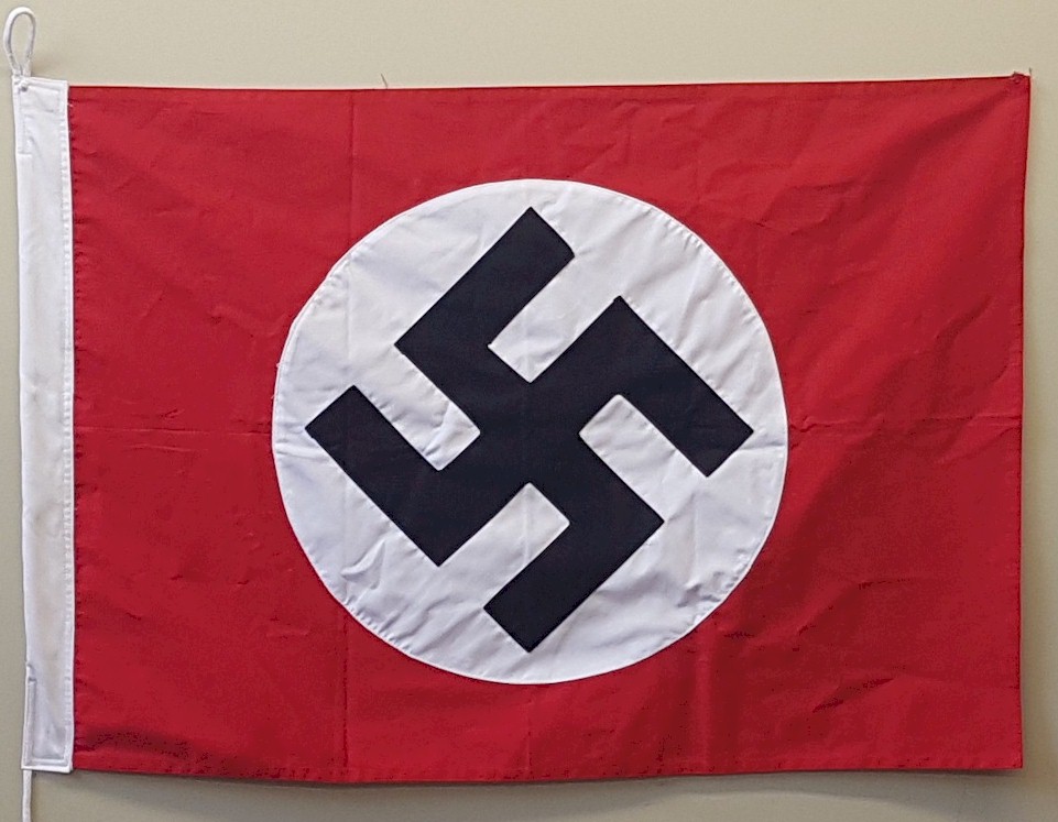 GERMAN WWII NAZI PARTY FLAG COTTON 2 X 3
