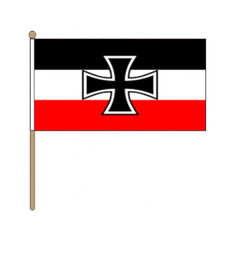 GERMAN NAVY ENSIGN HAND FLAG
