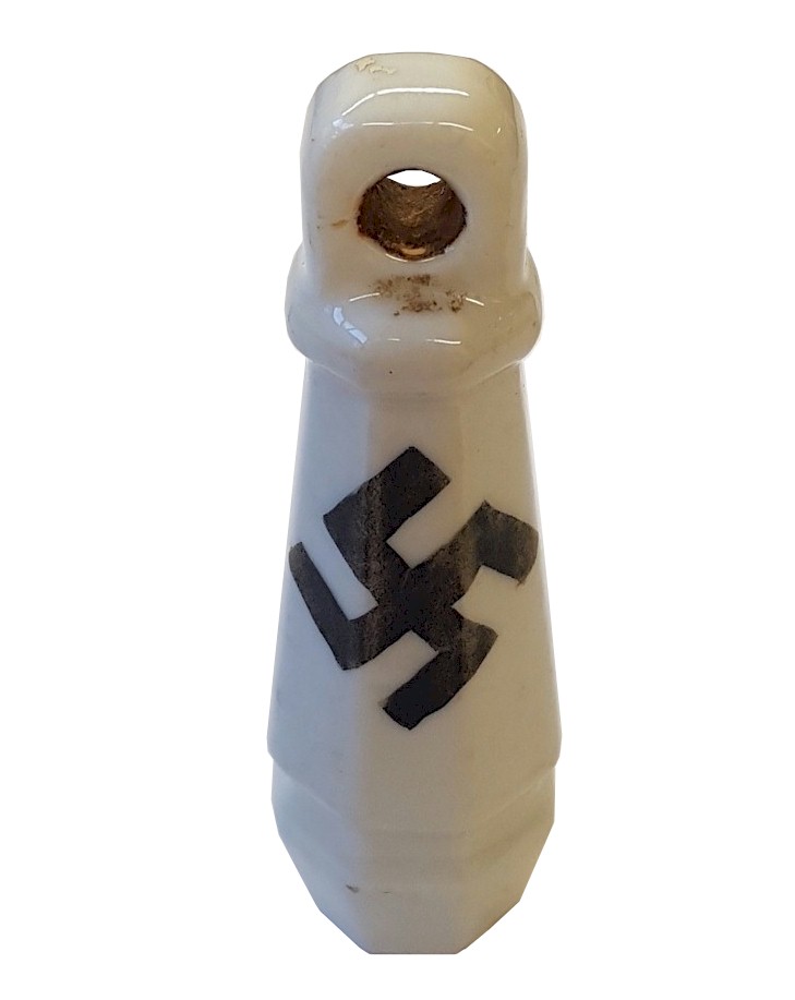 HITLER YOUTH PORCELAIN TOILET CHAIN PULL HANDLE