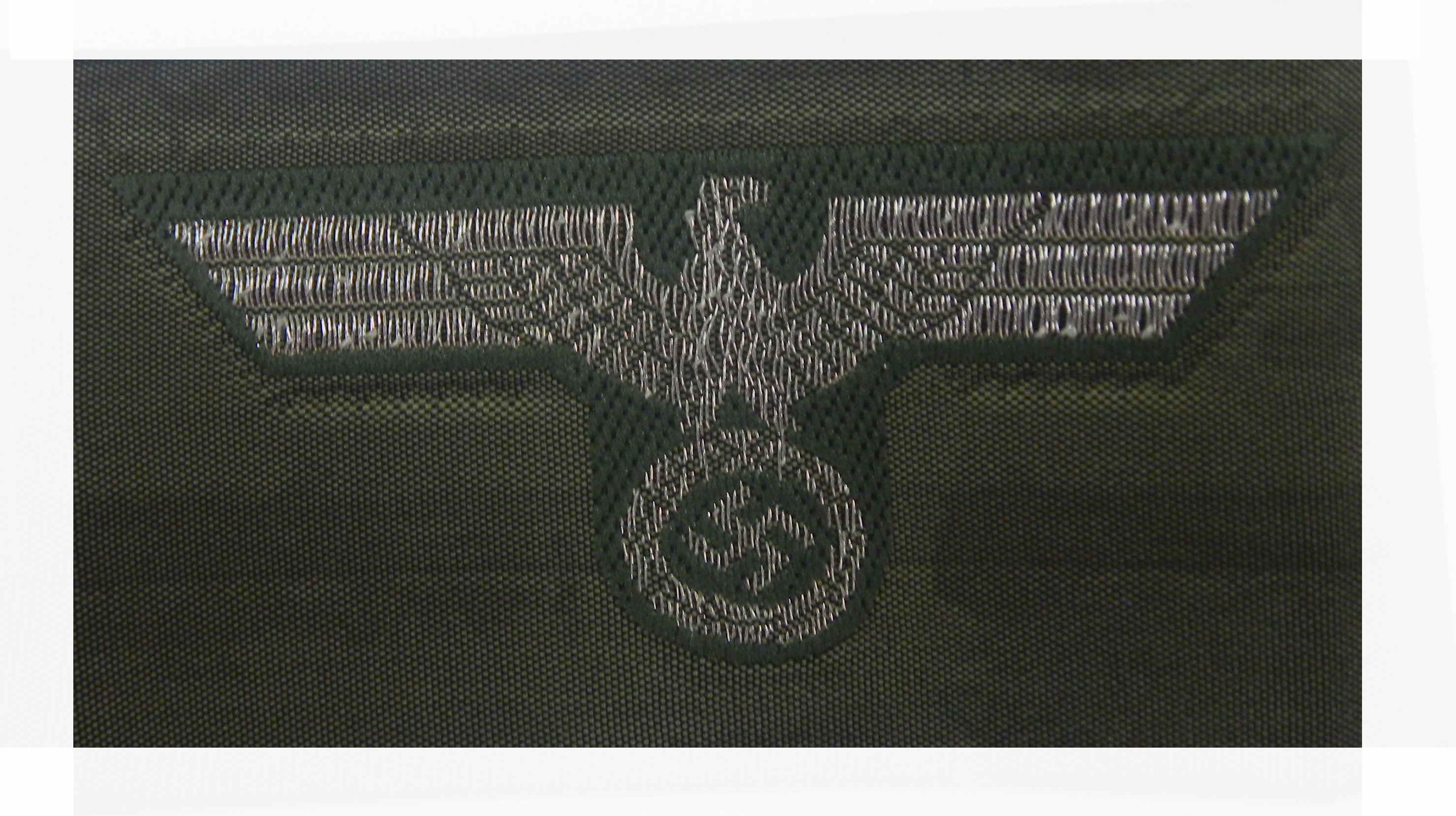 GERMAN ARMY NCO BEVO CAP EAGLE
