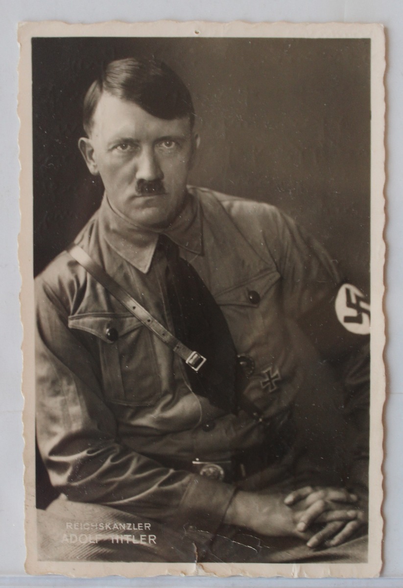 WW2 GERMAN REICH CHANCELLOR ADOLF HITLER POSTCARD