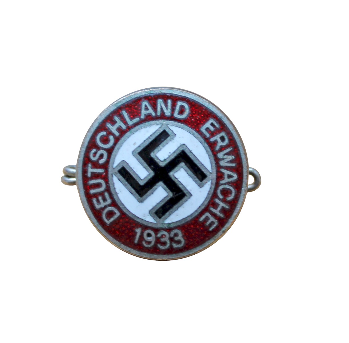 GERMAN PARTY "DEUTSCHLAND ERWACHE" PIN M1-129 ORIGINAL