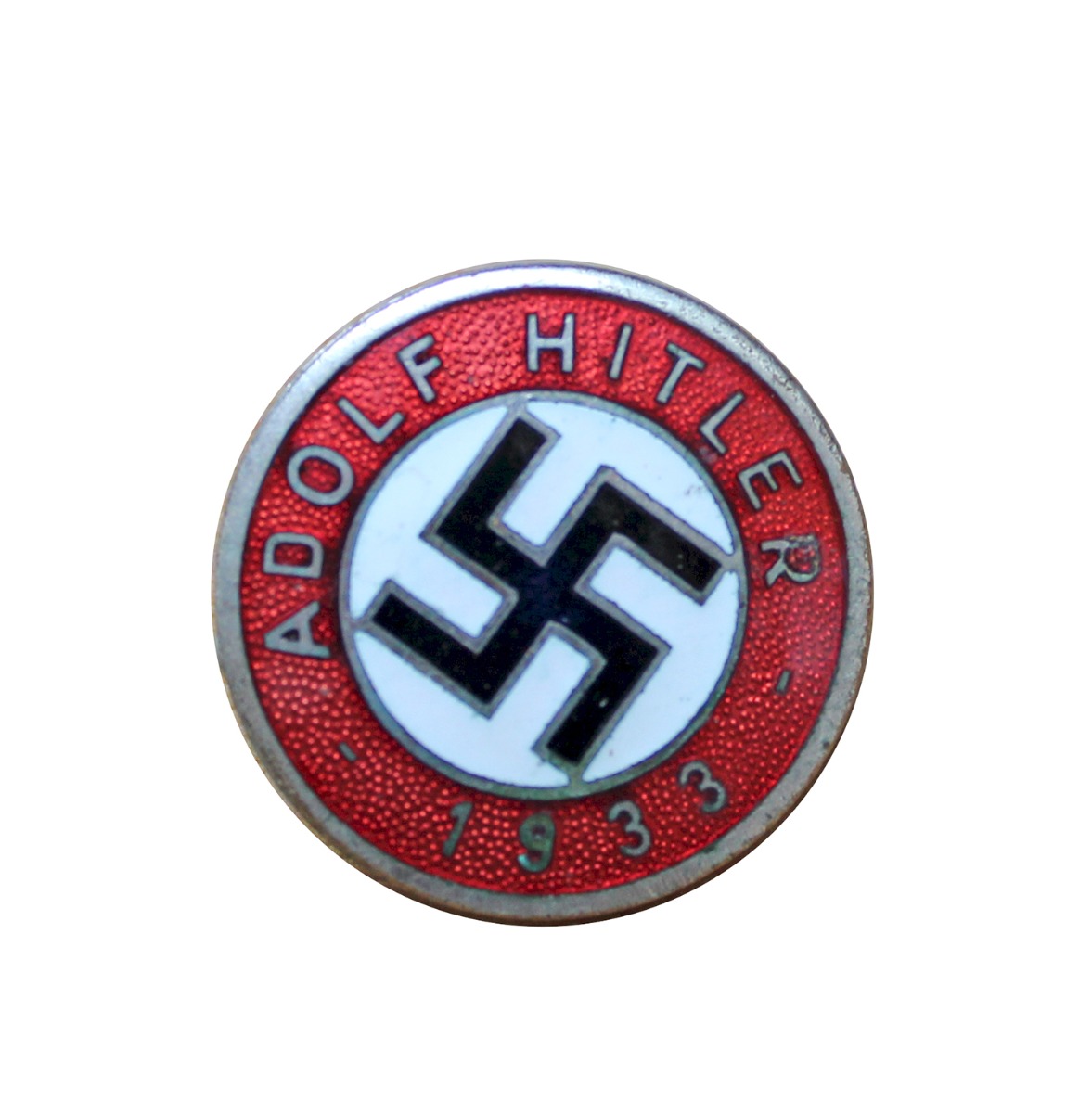 GERMAN ADOLF HITLER 1933 PIN GES. GESCH ORIGINAL
