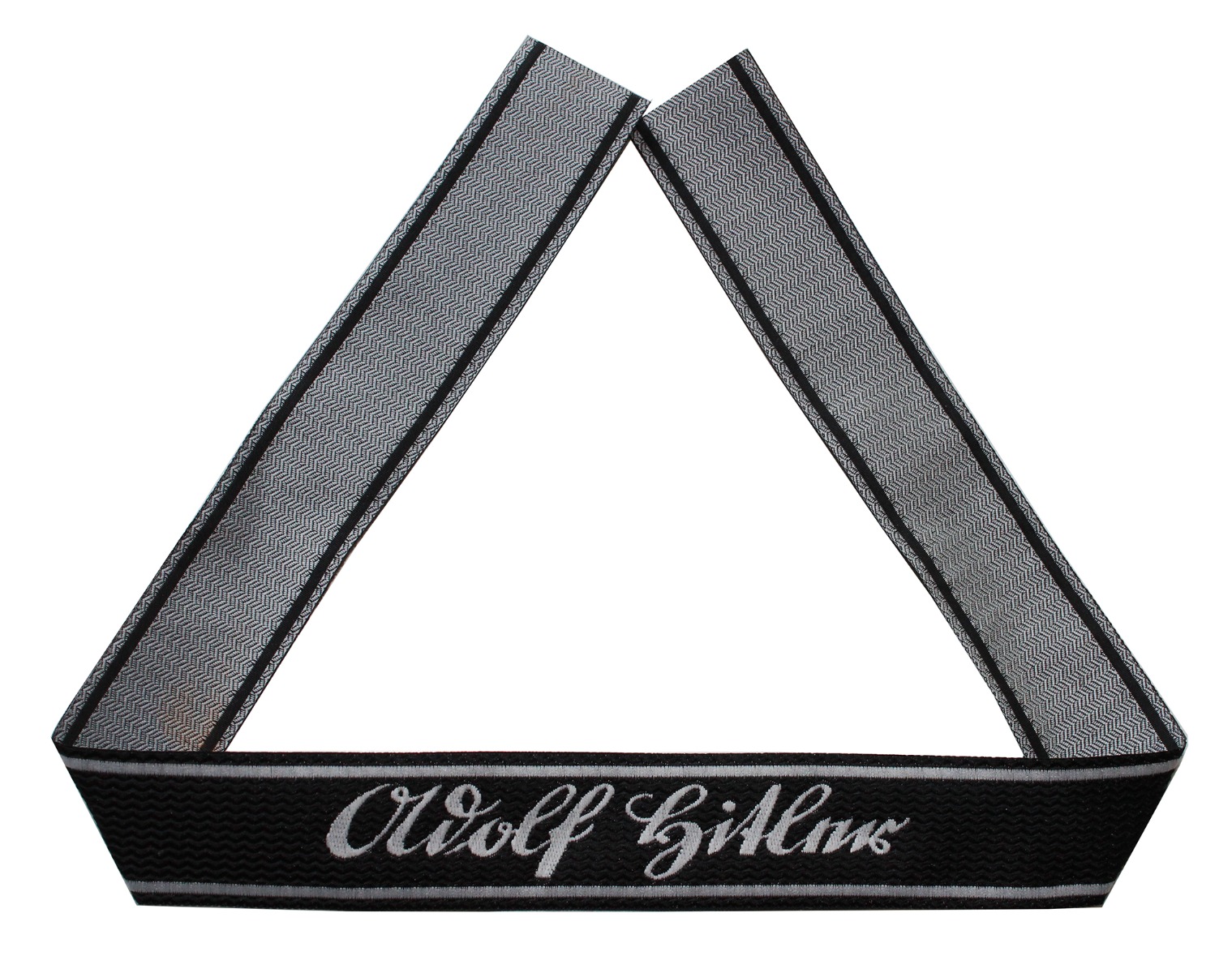 1ST SS PANZER DIVISION LEIBSTANDARTE SS ADOLF HITLER CUFF TITLE 1ST SS PANZER DIVISION LEIBSTANDARTE SS ADOLF HITLER CUFF TITLE