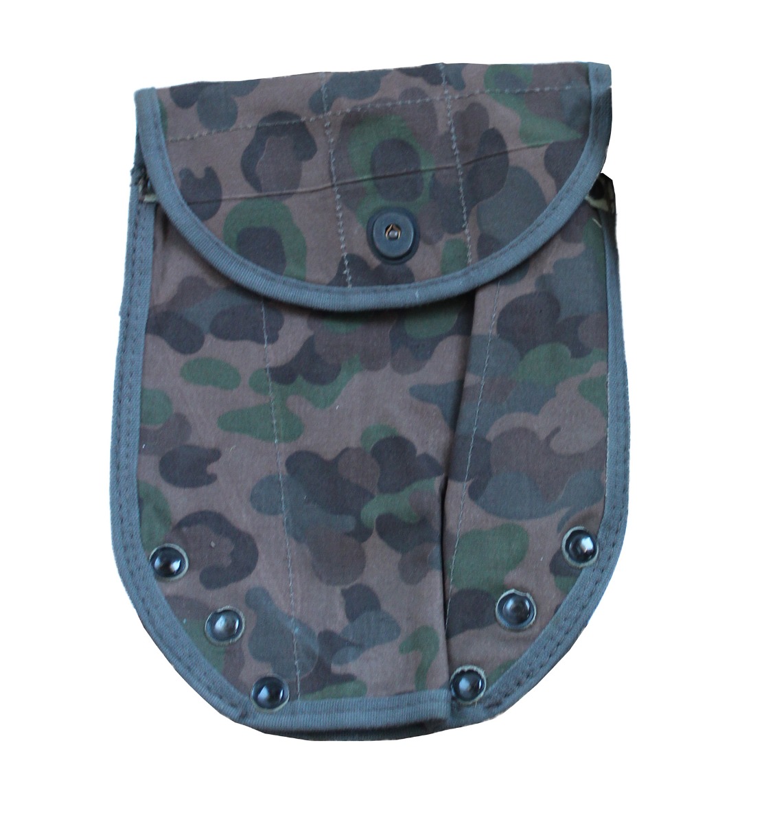 AUSTRIAN ARMY SHOVEL "PEA PATTERN" CAMOUFLAGE COVER 