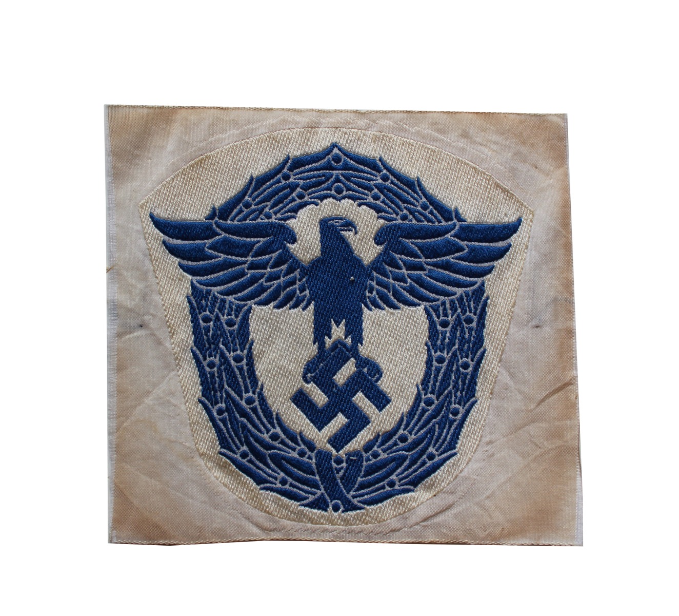 GERMAN WWII WATER POLICE SPORTS SHIRT INSIGNIA 