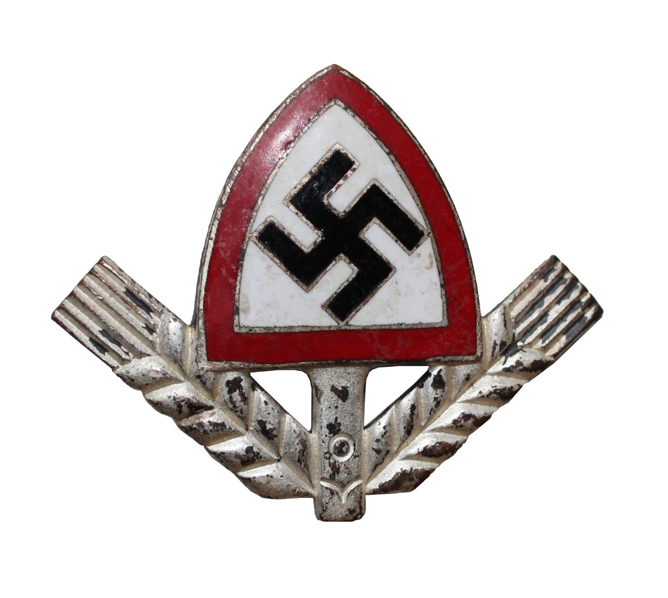 RAD - GERMAN WW2 LABOUR SERVICE BADGE #38