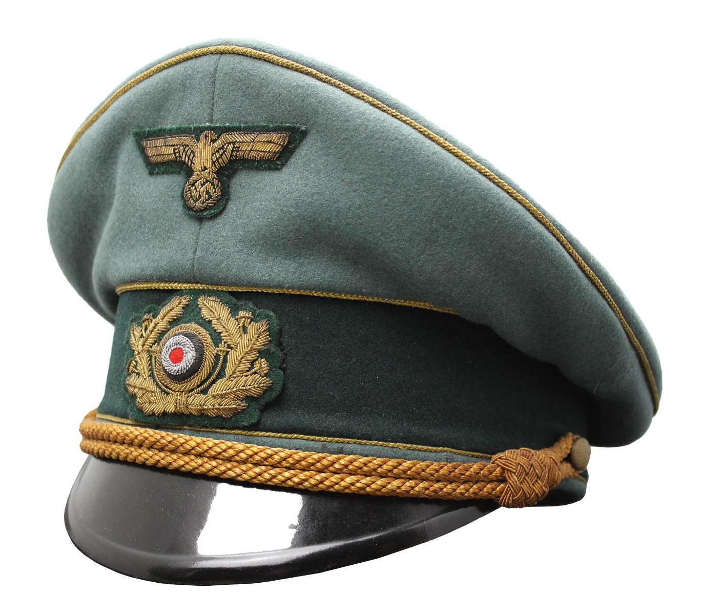 GERMAN HEER GENERAL VISOR CAP 