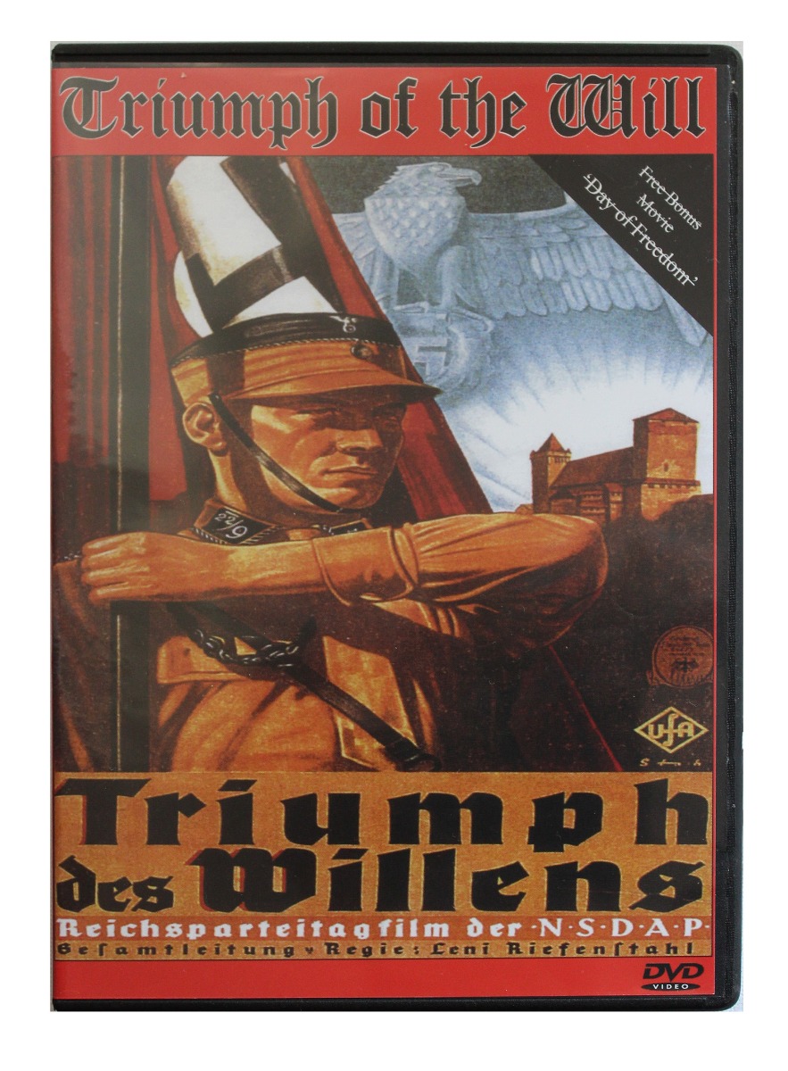 TRIUMPH OF THE WILL (TRIUMPH DES WILLENS) PROPAGANDA MOVIE IN DVD