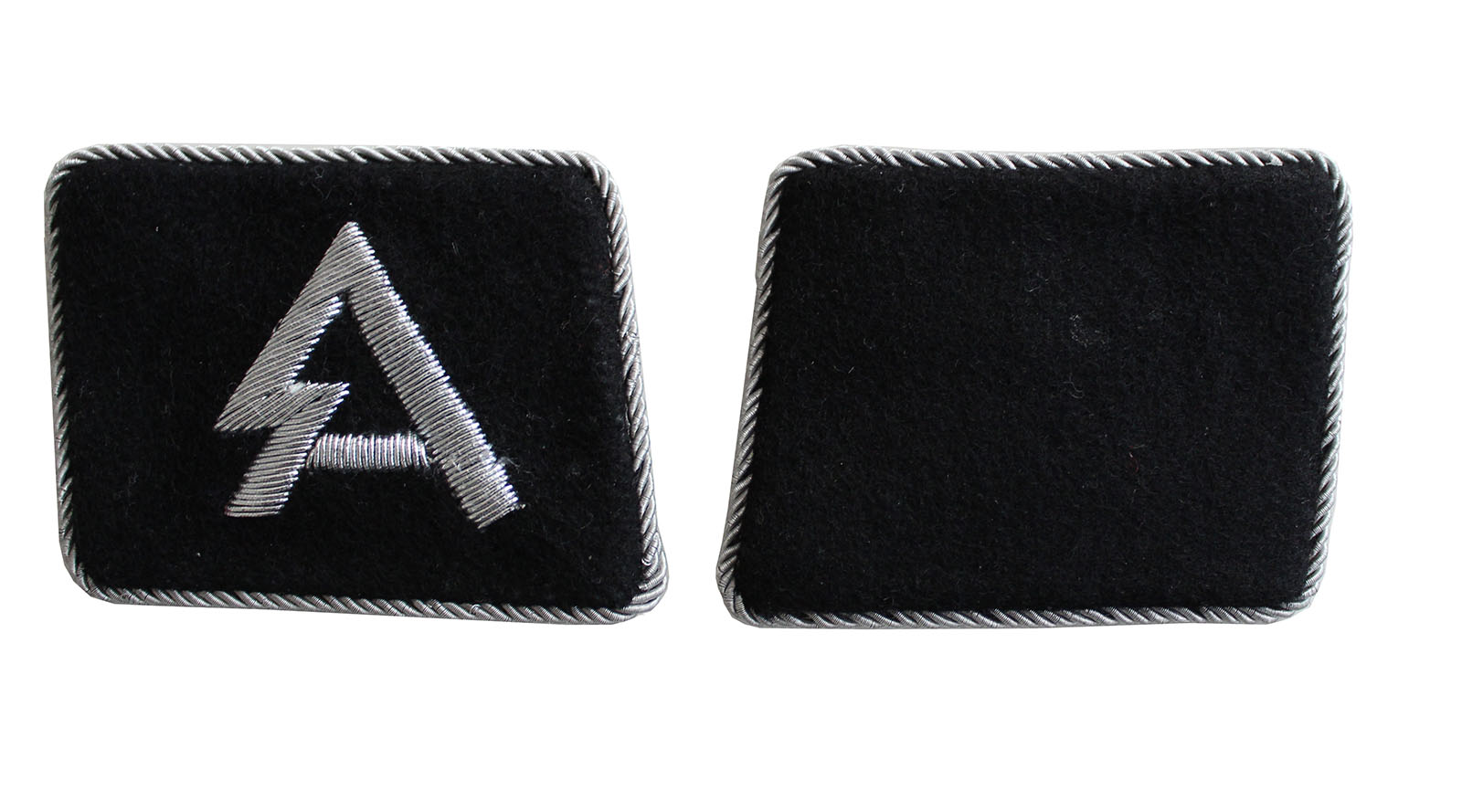 18th SS FREIWILLIGEN DIVISION, PANZERGRENADIER DIVISION HORST WESSEL  OFFICER  COLLAR TABS