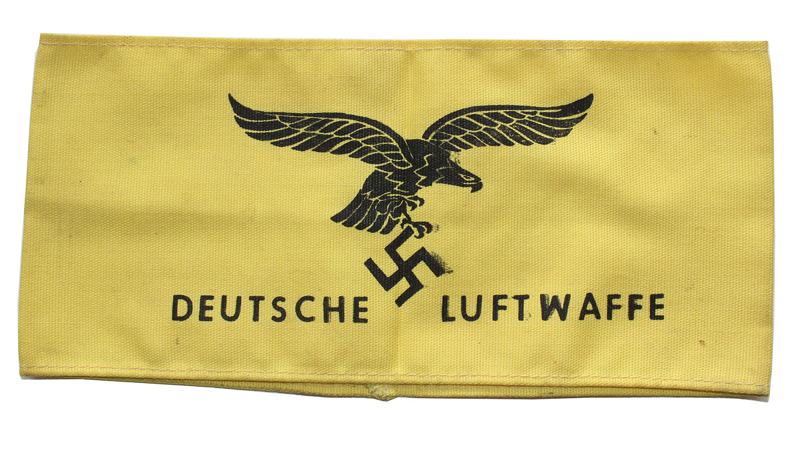 WW2 GERMAN ORIGINAL DEUTSCHE LUFTWAFFE COTTON ARMBAND 
