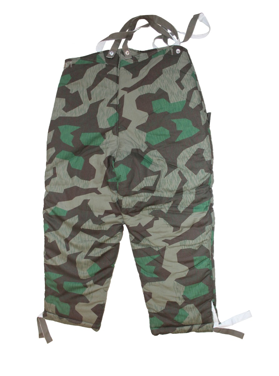 Vintage East German NVA Rain Camo Winter Field Trousers