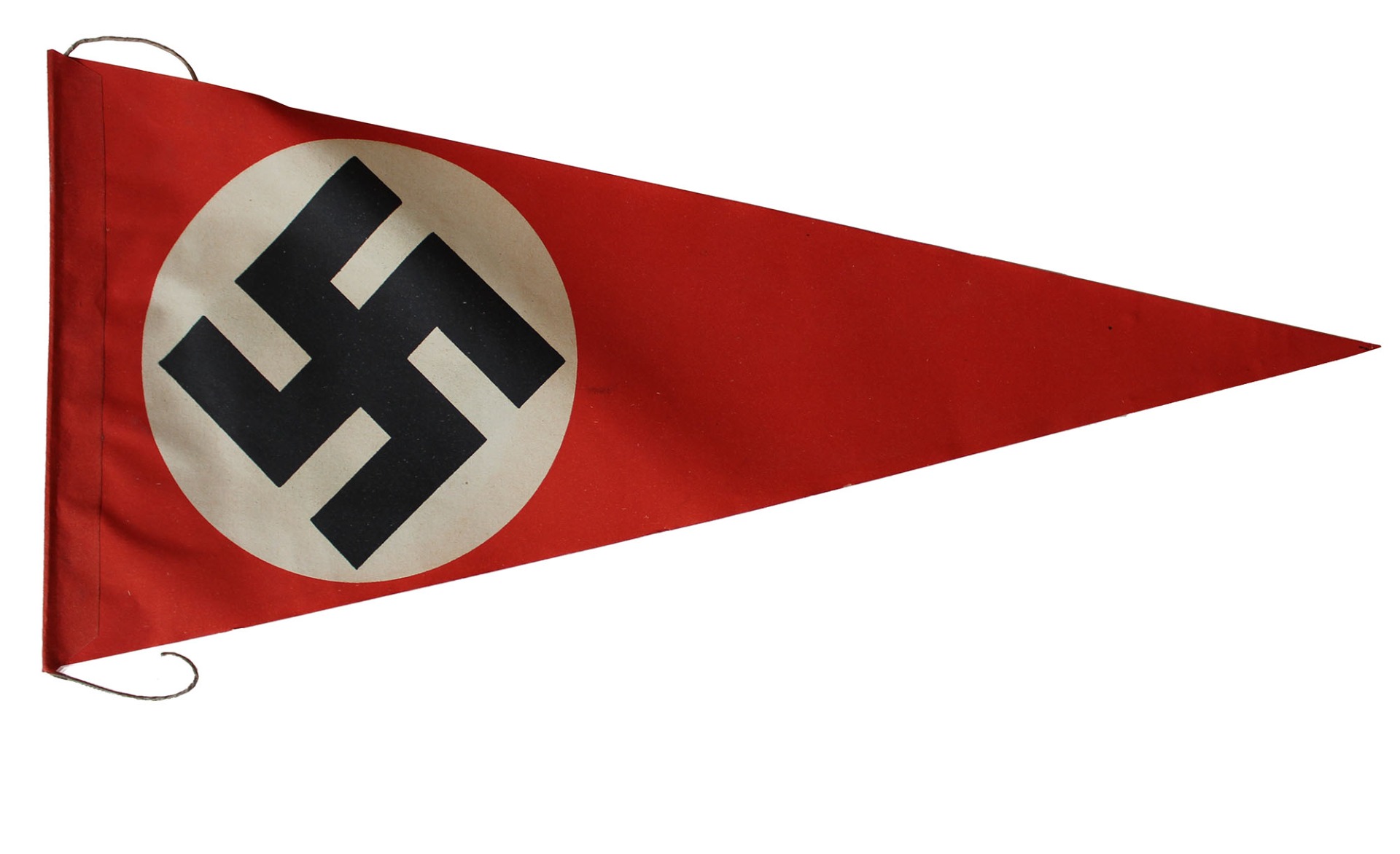 WW2 GERMAN PAPER BUNTING FLAG - ORIGINAL