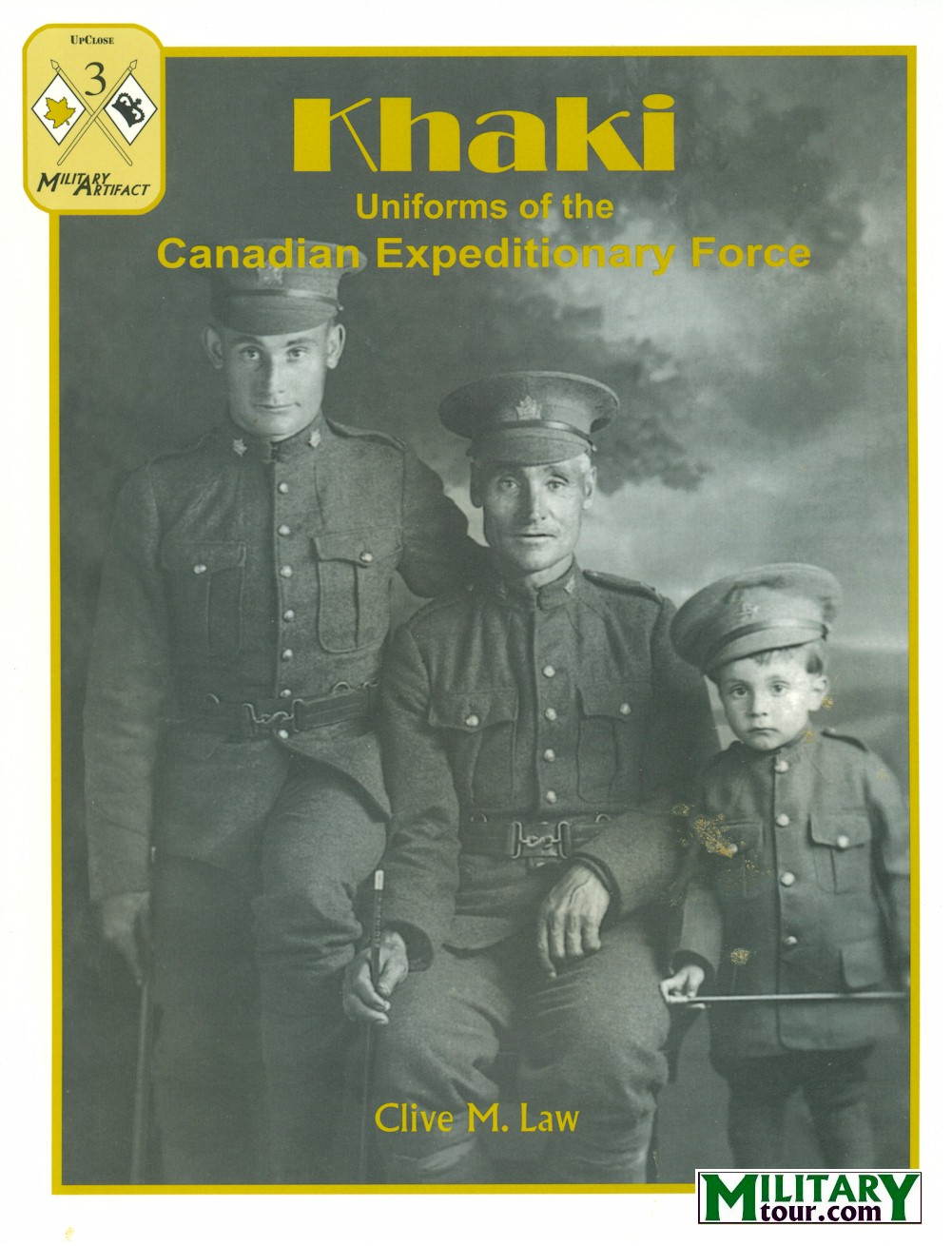 KHAKI UNIFORMS OF THE CANADIAN EXPEDITIONARY FORCE BOOK