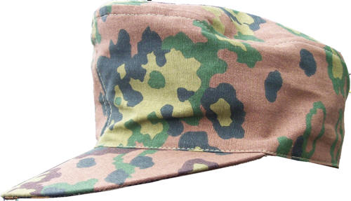 M43 SS CAP OAK LEAF A SUMMER AND FALL PATTERN  Reversible Camouflage 