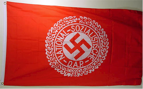 NATIONAL SOZIALISTISCHE D.A.P. FLAG Poly