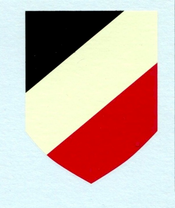NATIONAL TRICOLOR GERMAN WWII DRY TRANSFER