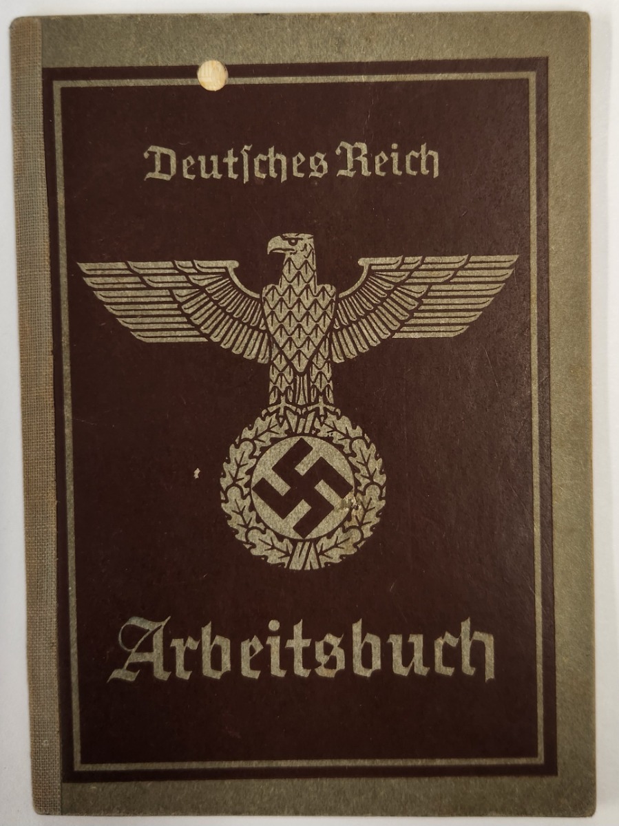 GERMAN  2ND ISSUE VERSION NAZI PARTY PAY WORKBOOK