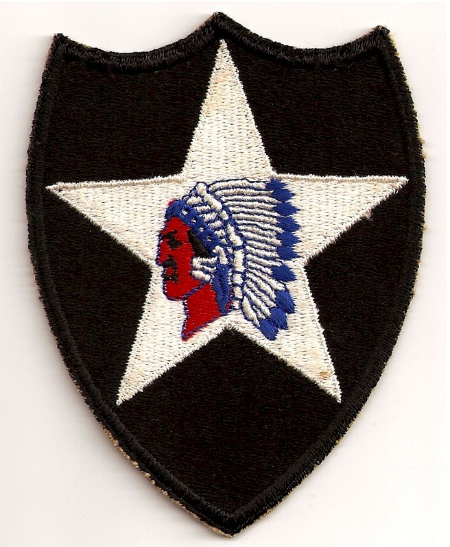 ORIGINAL 2ND INFANTRY DIVISION PATCH