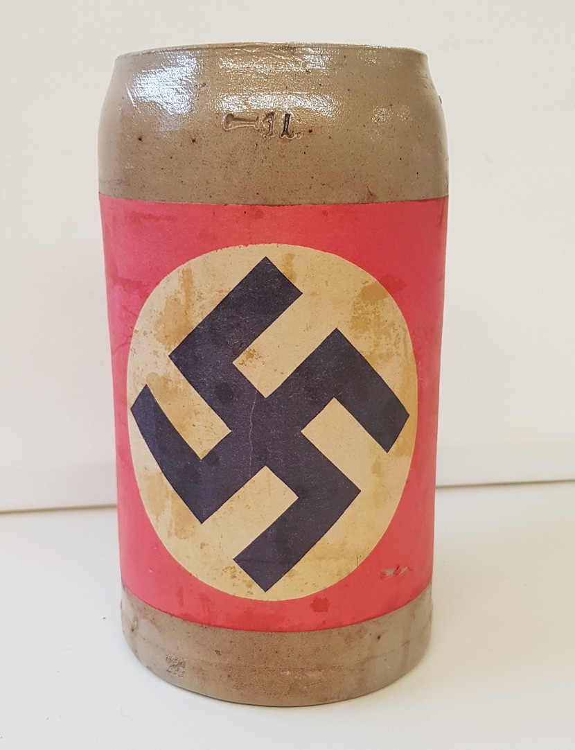 GERMAN NAZI 1920 BEER STEIN ORIGINAL