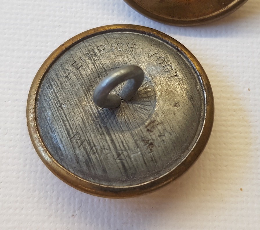 GERMAN REICHSBAHN UNIFORM BUTTON