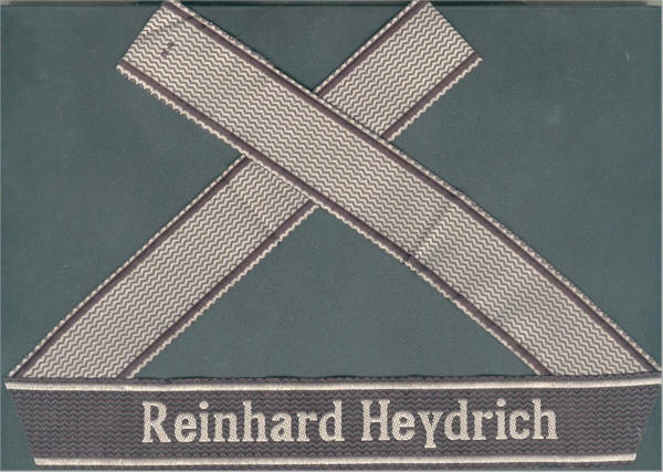 REINHARD HEYDRICH  BEVO TYPE CUFF TITLE
