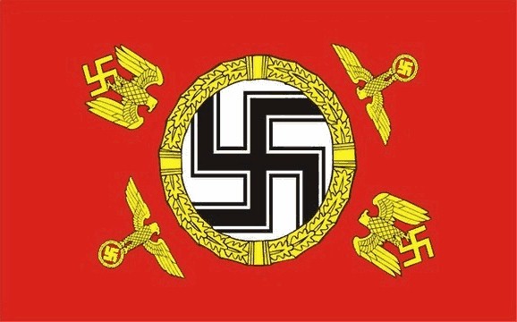 GERMAN STANDARD OF THE LEADER & NATIONAL cHANCELLOR 1935-1945