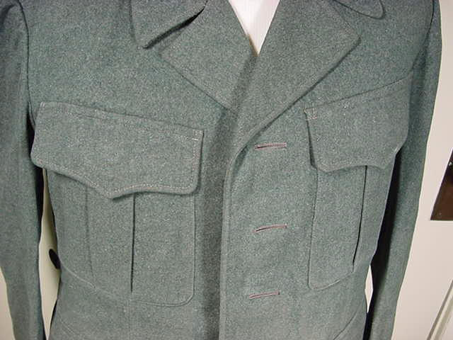 GERMAN SWISS M1939 UNIFORM FIELD GREEN