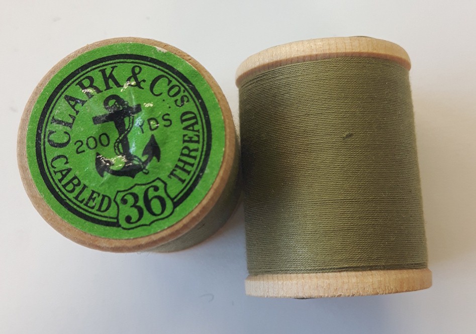 THE CANADIAN ANCHOR SPOOL COTTON CLARK & Cos CABLED THREAD No. 36