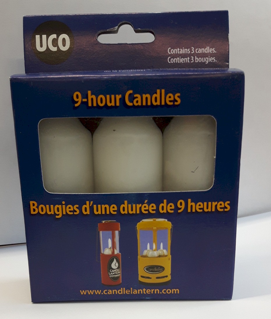 UCO 9-HOUR CANDLES FOR LANTERNS 
