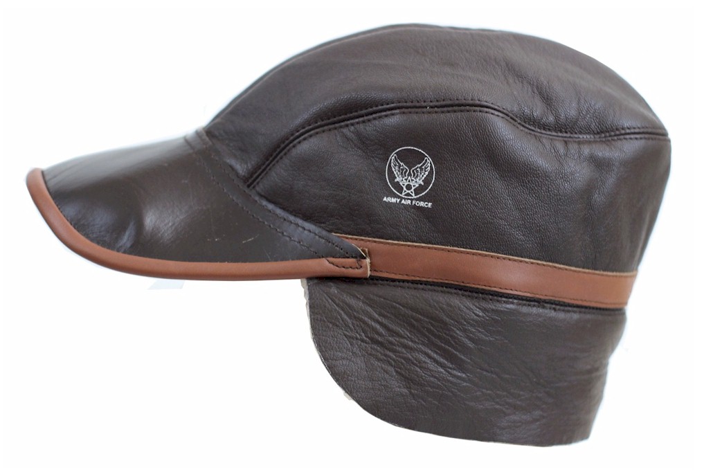 通販サイト一覧 USAAF B2 CAP FLYING LEATHER SHEEPSKIN 個人装備