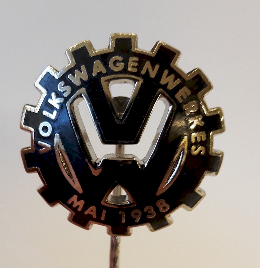 VOLKSWAGENWERK MAI 1938-MAY 1938 COMMEMORATIVE STICK PIN