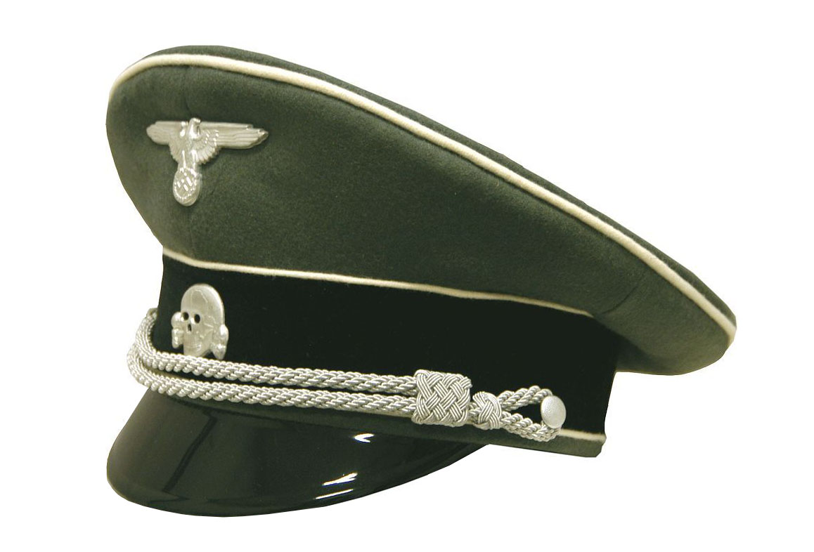 GERMAN WAFFEN INFANTRY SS OFFICERS CAP