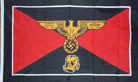 WAFFEN SS PANZER DIVISION FLAG Poly