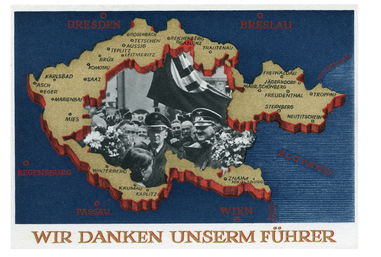 GERMAN Wir danken unserem Führer Postcard